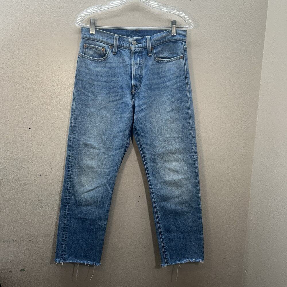 Levi's Blue Straight Leg Jeans